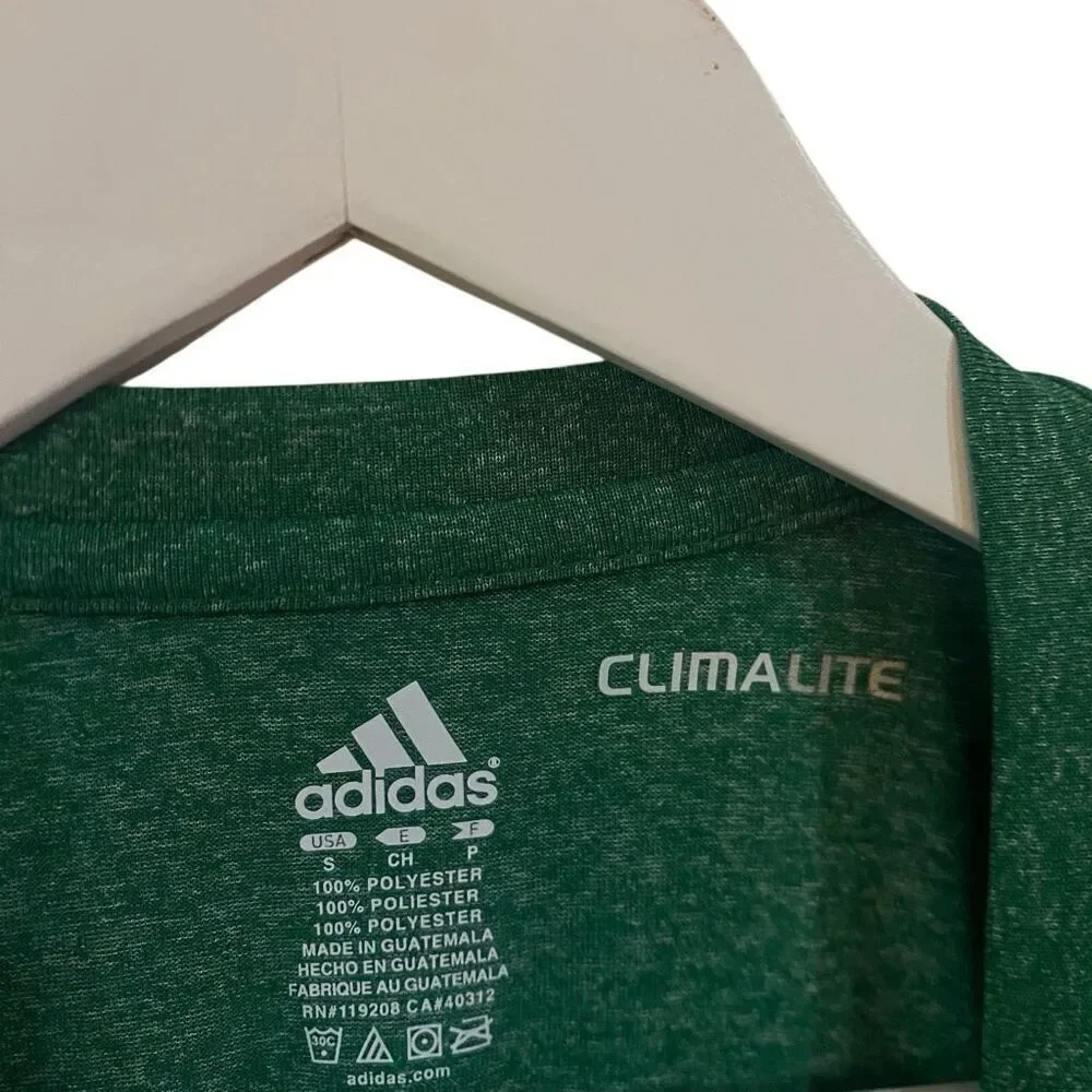 Adidas Climalite Small NWT Boston NBA Kelly Heathered green
